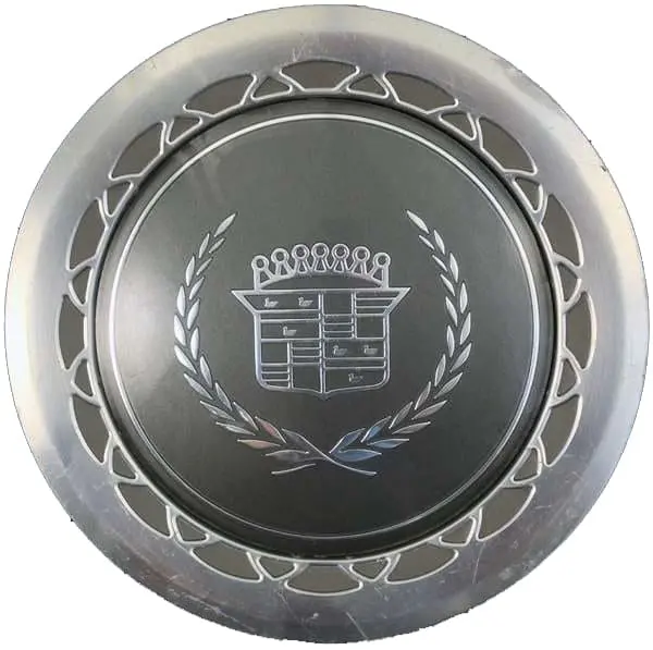 '93-96 Cadillac Fleetwood Web Design Machined Finish Center Cap 4515Cc 1