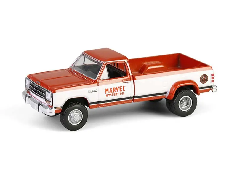 1989 Dodge Ram Dually - Marvel Mystery Oil (Dually Drivers Series 16) Diecast 1:64 Scale Model - Greenlight 46160B 1