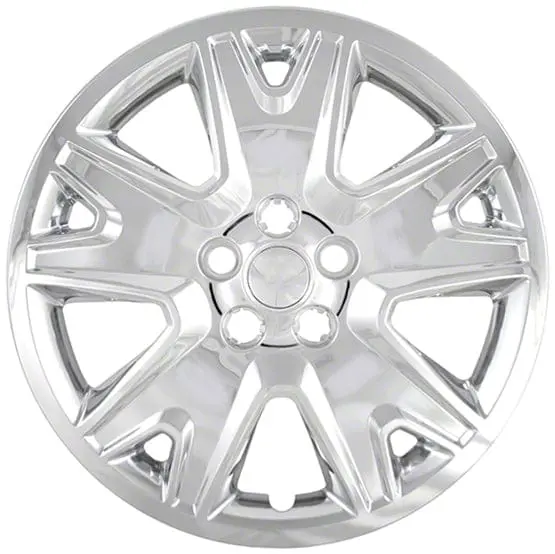 '13-16 Ford Escape S Model 17" Chrome Replacement Hubcaps 471-17C 1