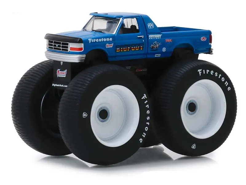 Pre-Order 1996 Ford F-250 Monster Truck Bigfoot #5 (Kings Of Crunch Series 4) Diecast 1:64 Scale Model - Greenlight 49040E 1