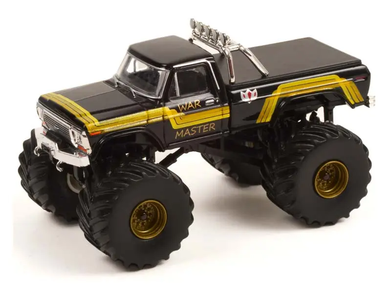 1979 Ford F-250 Monster Truck - War Master (Kings Of Crunch Series 10) Diecast 1:64 Scale Model - Greenlight 49100B 1