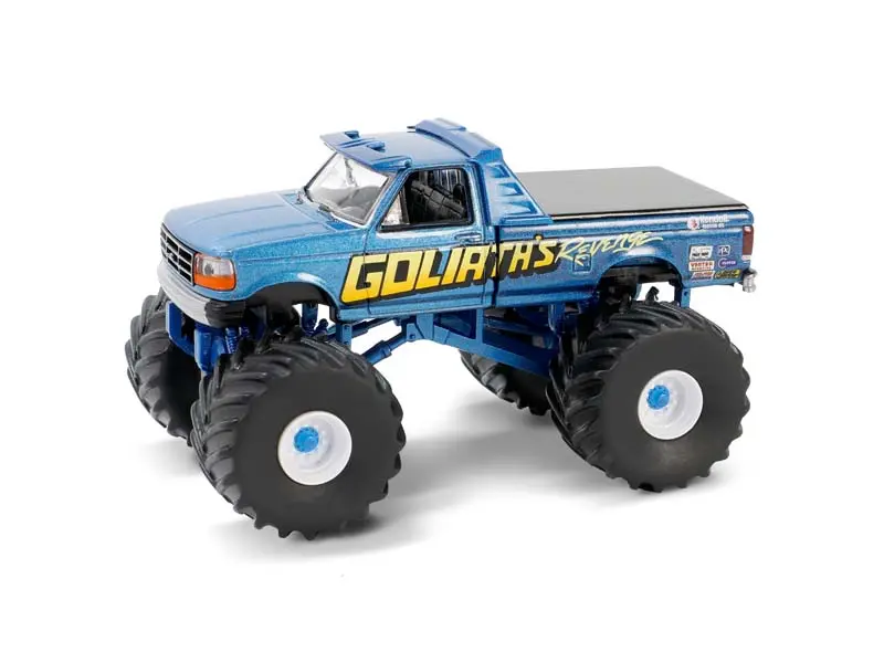 1992 Ford F-250 - Goliath’S Revenge (Kings Of Crunch Series 15) Diecast 1:64 Scale Models - Greenlight 49150F 1
