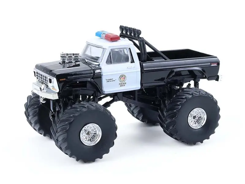 1978 Ford F-250 – Lapd (Kings Of Crunch Special Edition – Hot Pursuit) Diecast 1:64 Scale Model - Greenlight 49170A 1