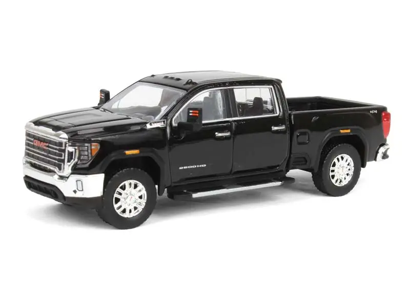 Pre-Order 2022 Gmc Sierra 2500Hd Slt - Ebony Twilight Metallic Diecast 1:64 Scale Model - Karson Diecast Co. 51708A 1