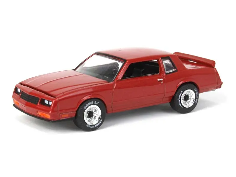 1985 Chevrolet Monte Carlo Ss - Burgundy Candy Apple Red (Midwest Diecast) Diecast 1:64 Scale Model - Greenlight 51566A 1