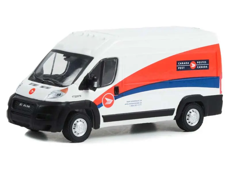 2019 Ram Promaster 2500 Cargo High Roof - Canada Post (Route Runners) Series 5 Diecast 1:64 Scale Model - Greenlight 53050D 1