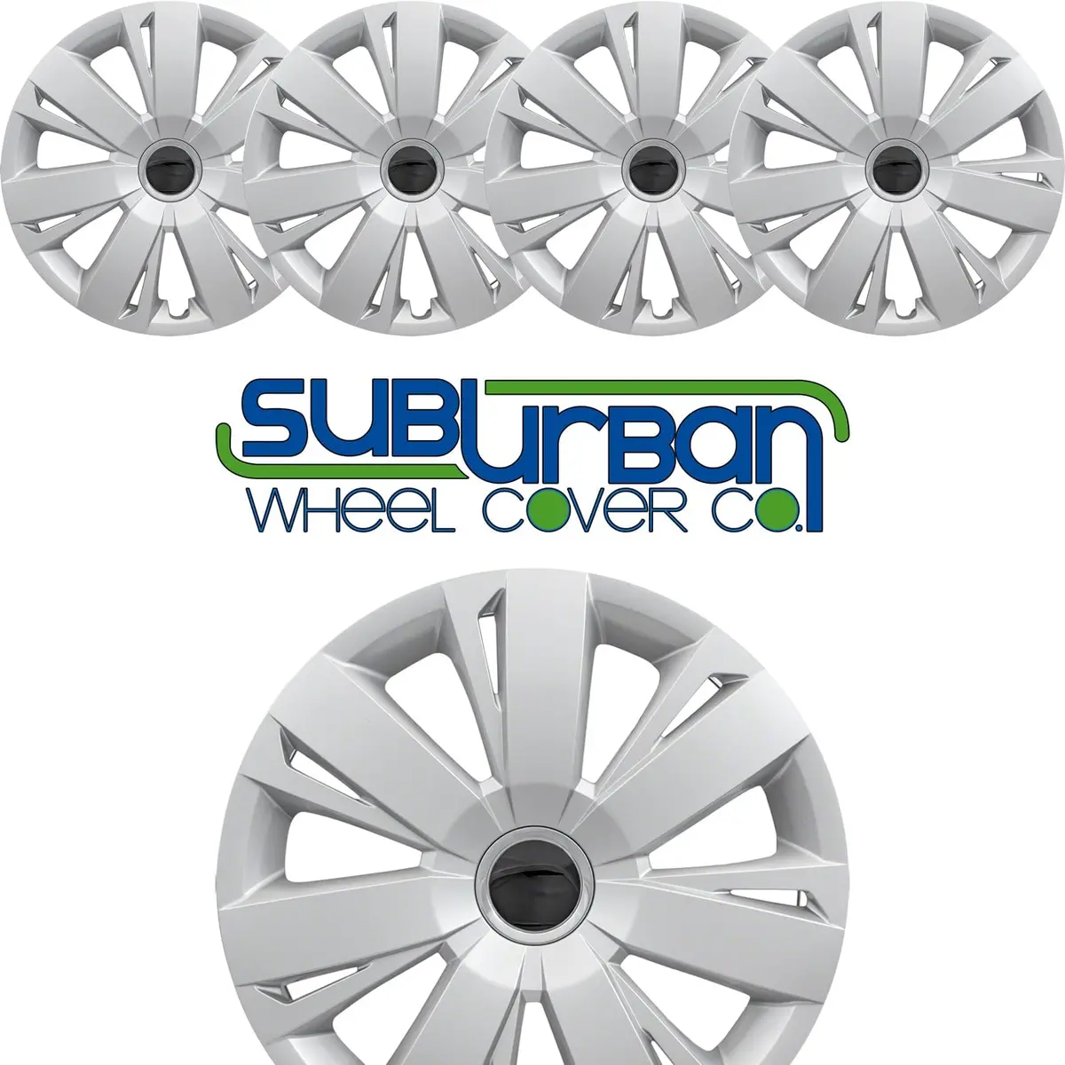 '11-16 Volkswagen Jetta Se Style 16" Replacement Hubcaps 537-16S 2