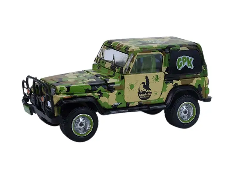 1991 Jeep Yj – Duck Cal (Garbage Pail Kids Series 8) Diecast 1:64 Scale Model - Greenlight 54120E 1