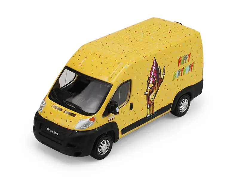 Pre-Order 2019 Ram Promaster 2500 - Dead Ted (Garbage Pail Kids Series 9 - 40Th Anniversary) Diecast 1:64 Scale Model - Greenlight 54130B 1