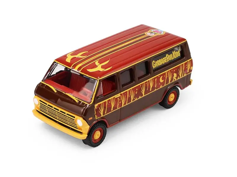 Pre-Order 1970 Ford Econoline – Uncanny Ali (Garbage Pail Kids Series 9 - 40Th Anniversary) Diecast 1:64 Scale Model - Greenlight 54130F 1