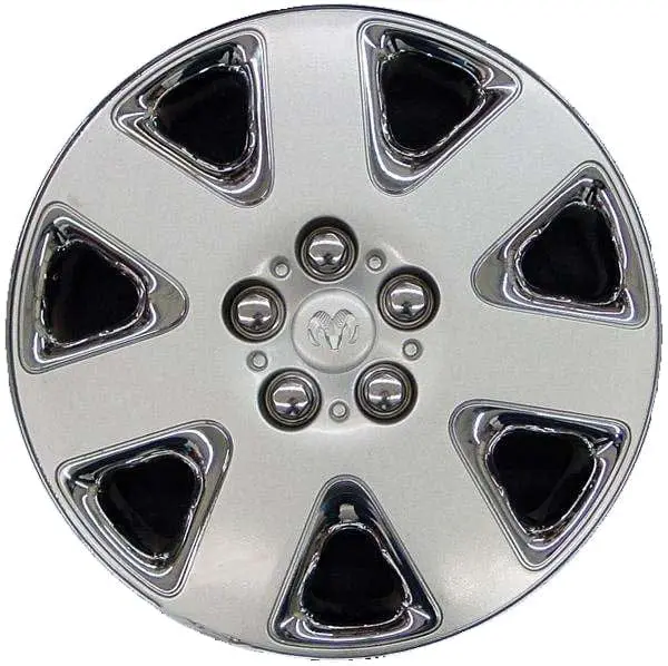 '01-02 Dodge Stratus 15" 2 Tone Chrome / Silver Wheel Cover 548A 1