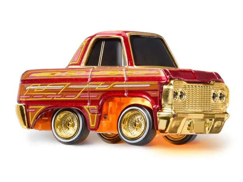 1964 Chevrolet Impala Red (Lowrider Show Glow Series 1) Diecast Scale Model - Cartuned 597346-8 1