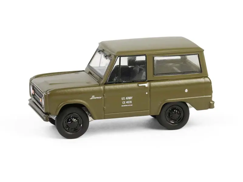 1966 Ford Bronco - U.S. Army Proposal (Battalion 64 Series 5) Diecast 1:64 Scale Model - Greenlight 61050D 1