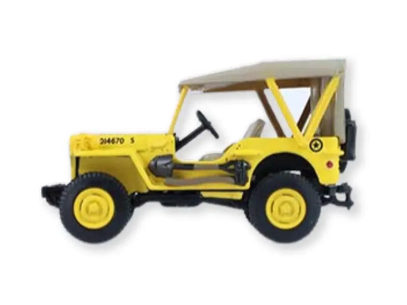 Pre-Order 1942 Willys Mb Jeep - Control Jeep - U.S. Air Force (Battalion 64 Series 6) Diecast 1:64 Scale Model - Greenlight 61060A 1