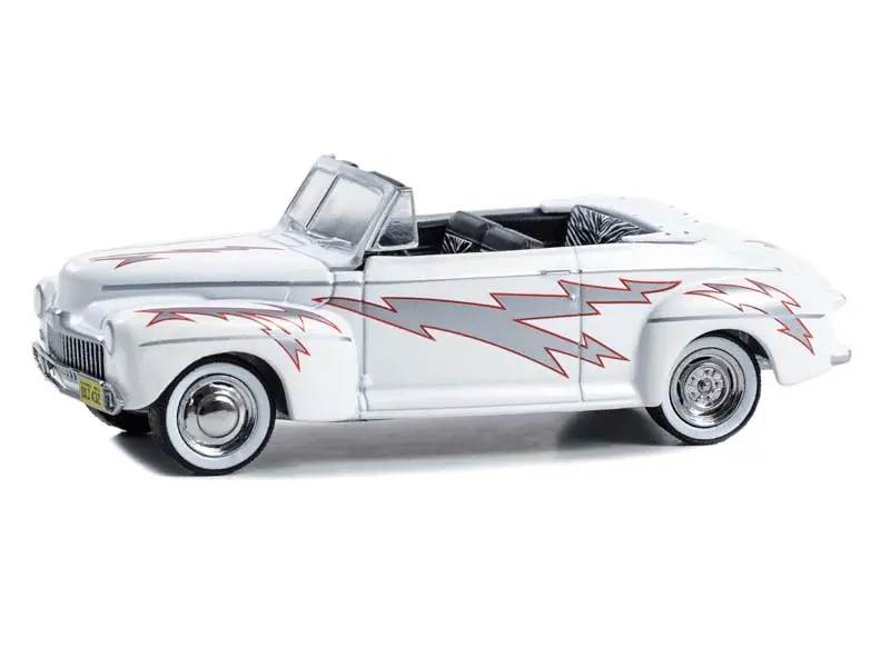 1948 Ford De Luxe Convertible Greased Lightnin' - Grease 1978 (Hollywood Series 40) Diecast 1:64 Scale Model - Greenlight 62010A 1