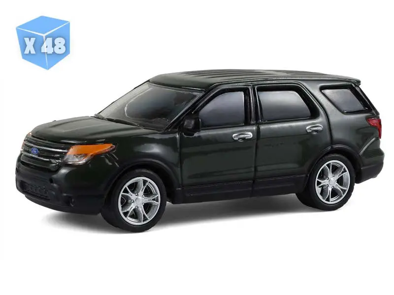 48 Pack 2015 Ford Explorer - Ncis: New Orleans (Hollywood Series 43) Diecast 1:64 Scale Model - Greenlight 62040A 1