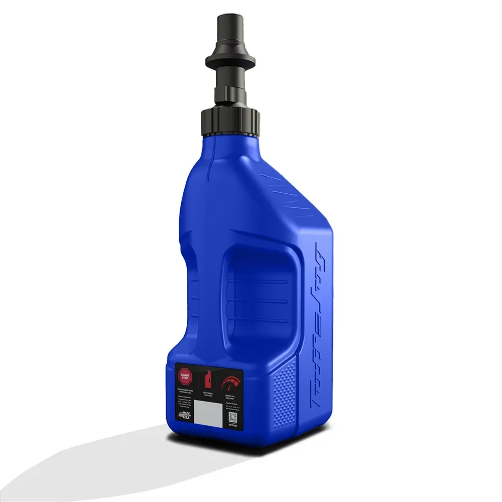 Tuff Jug 10L Blue Ripper Cap With View Strip - Blue 1