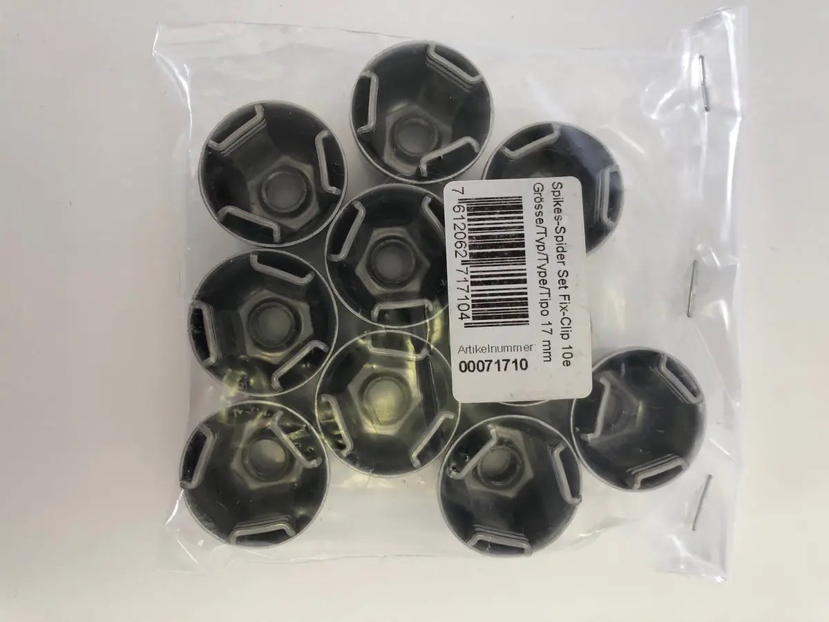 71.710 (10) Pcs 17Mm Fix-Clip (Insert & Bell Housing) 17Mm Hex; Audi; Bmw; Mercedes-Benz; Mini; Vw 1