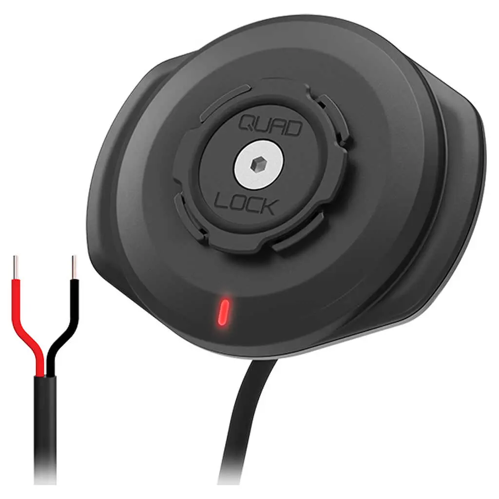 Quadlock Waterproof Wireless Charging Head - 12V-24V (Marine) 1