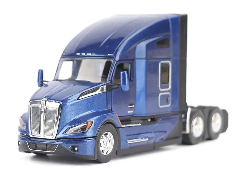 Kenworth T680 - Deep Cerulean Blue (Transport Series) Diecast 1:50 Scale Model - Diecast Masters 71108 1