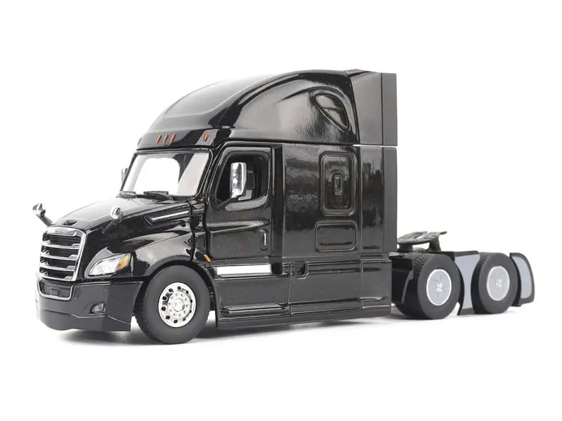 Freightliner Cascadia Sbfa Tandem W/ 72" Sleeper - Black Diecast 1:50 Scale Model - Diecast Master 71126 1