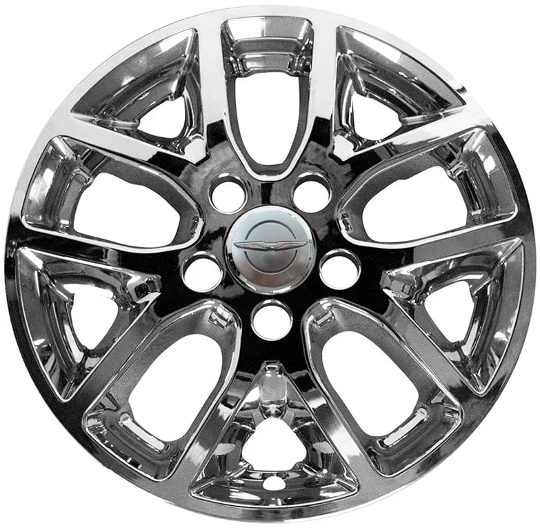 '20-21 Chrysler Voyager 17" Chrome Wheel Skins 7259P-C 1