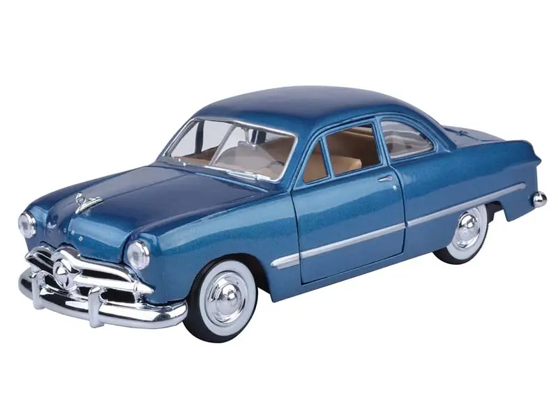 1949 Ford Coupe – Blue (Timeless Legends) Diecast 1:24 Scale Model - Motormax 73213Bl 1