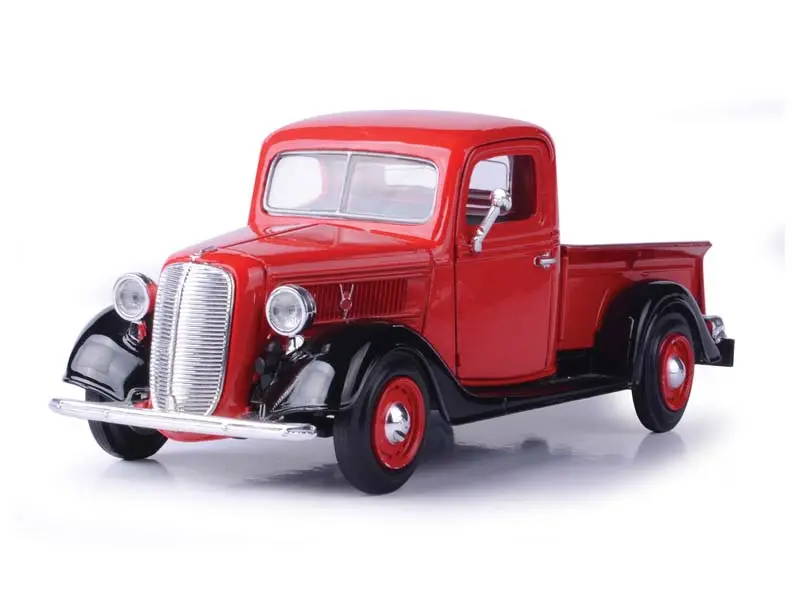 1937 Ford Pickup - Red (Timeless Legends) Diecast 1:24 Scale Model - Motormax 73233Rd 1