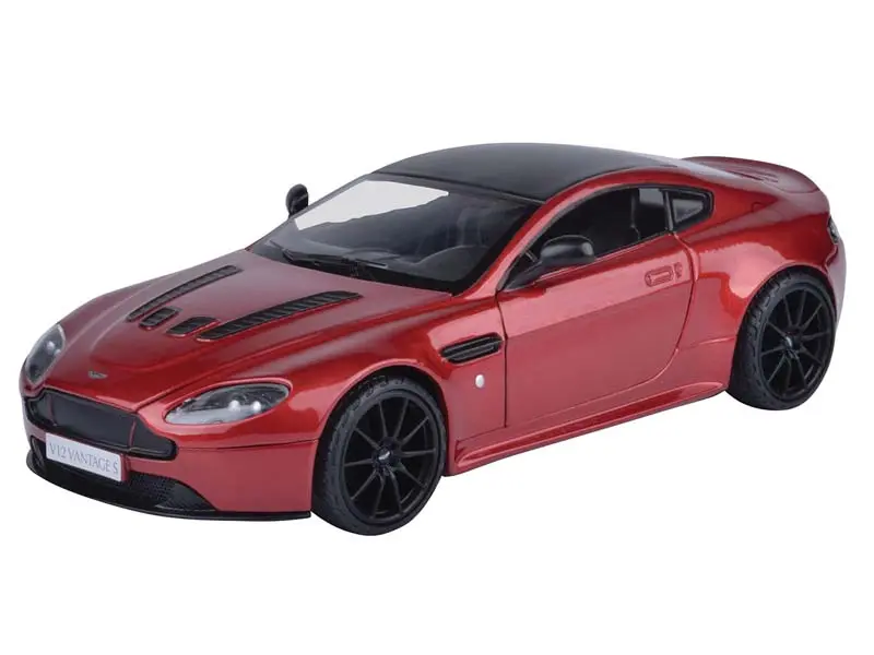 Aston Martin Vantage S Red Diecast 1:24 Scale Model - Motormax 79322Rd 1