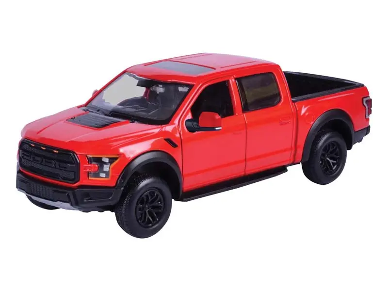 2017 Ford F-150 Raptor Red (Timeless Legends) Diecast 1:27 Scale Model Truck - Motormax 79344Rd 1