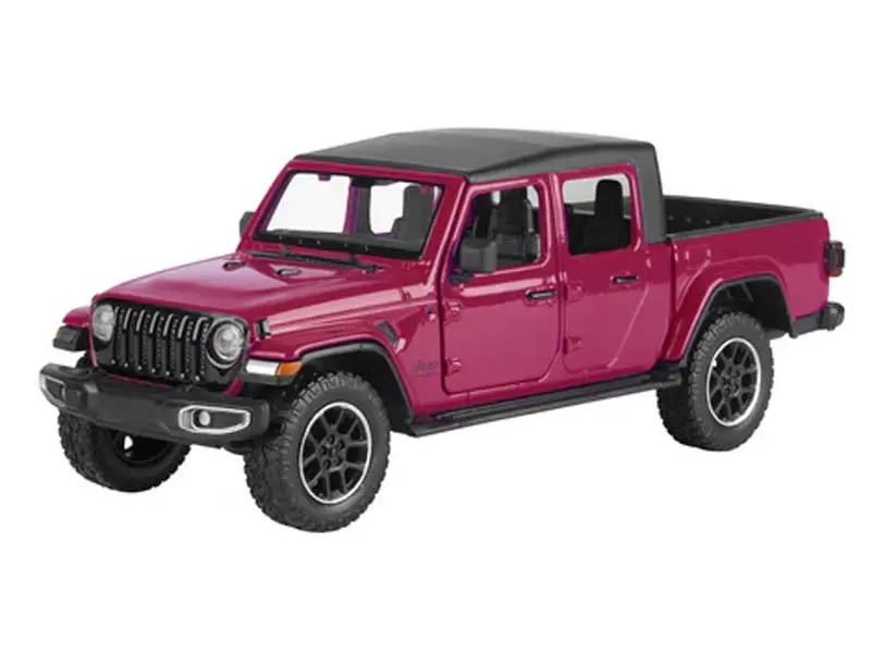 2021 Jeep Gladiator Overland Soft Top – Tuscadero Diecast 1:27 Scale Model - Motormax 79366Pur 1