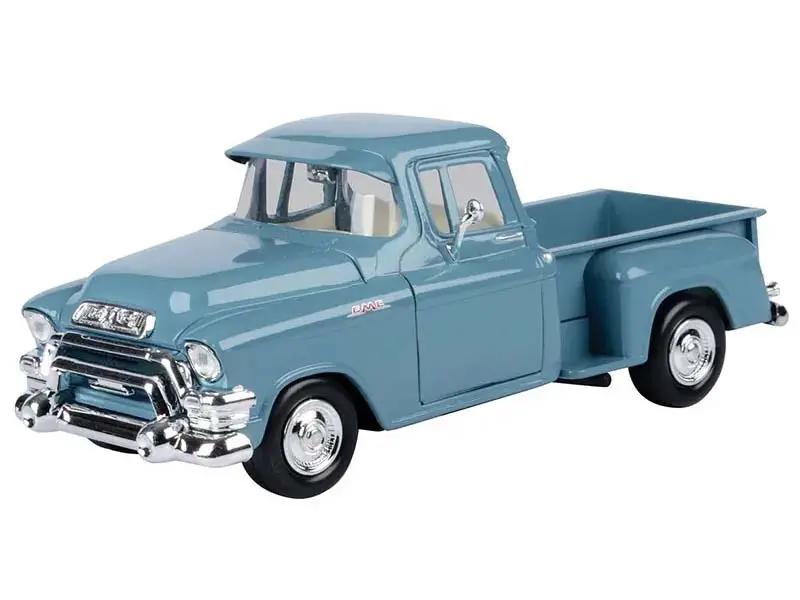 1955 Gmc Blue Chip Pickup – Blue (Timeless Legends) Diecast 1:24 Scale Model - Motormax 79382Ltbl 1