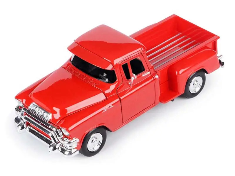 1955 Gmc Blue Chip Pickup – Red (Timeless Legends) Diecast 1:24 Scale Model - Motormax 79382Rd 1