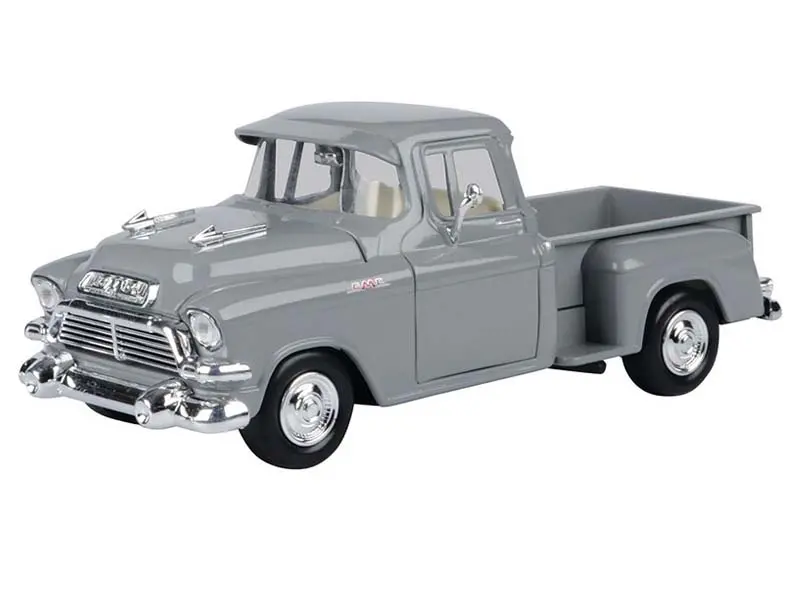 1957 Gmc Blue Chip Pickup – Grey (Timeless Legends) Diecast 1:24 Scale Model - Motormax 79383Gry 1