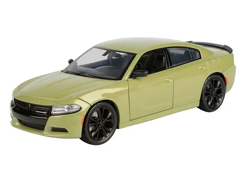 2023 Dodge Charger Sxt – Green (Timeless Legends) Diecast 1:24 Scale Model - Motormax 79387Grn 1