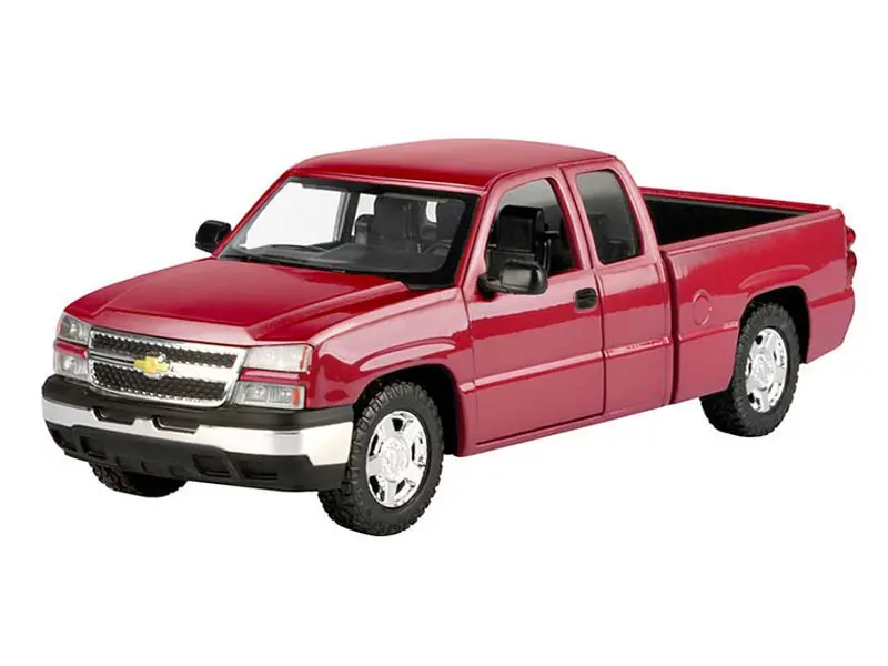 2006 Chevrolet Silverado 1500 – Red Diecast 1:25 Scale Model - Motormax 79393Mrd 1