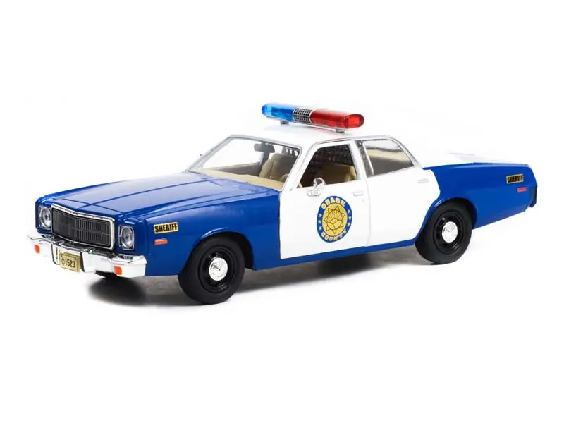 1975 Plymouth Fury - Osage County Sheriff Diecast 1:24 Scale Model - Greenlight 84105 1