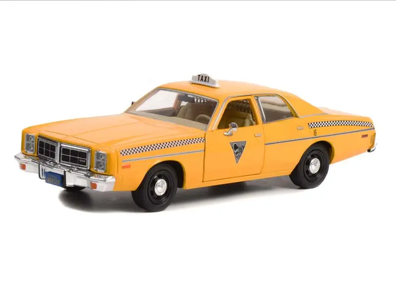 1978 Dodge Monaco - City Cab Co. Rocky (Hollywood) Series 16 Diecast 1:24 Scale Model - Greenlight 84161 1