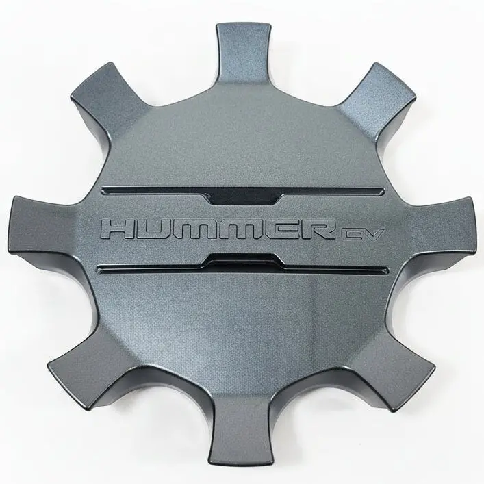 '24-26 Gmc Hummer Ev Metallic Gray Center Cap 84806054 1