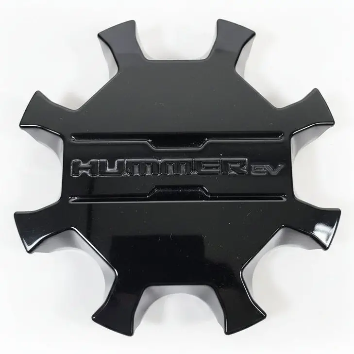 '22-26 Gmc Hummer Ev Gloss Black Center Cap 84806055-Blk 1