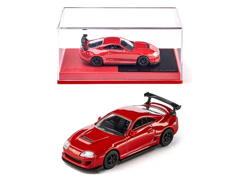 Pre-Order 1985 Toyota Supra – Red (Collector Series Wave 4 2026) Diecast 1:64 Scale Model - Majorette 8505001023 1