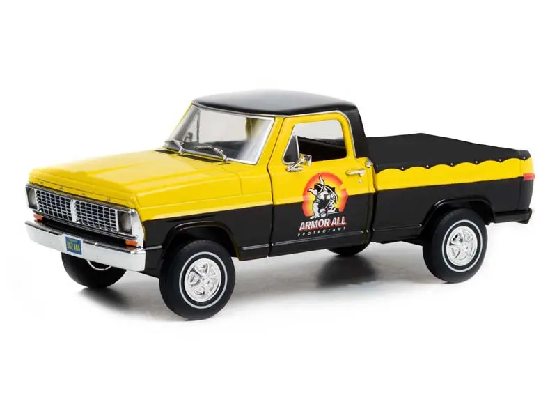 1970 Ford F-100 W/ Bed Cover - Armor All (Running On Empty) Series 5 Diecast 1:24 Scale Model - Greenlight 85063 1