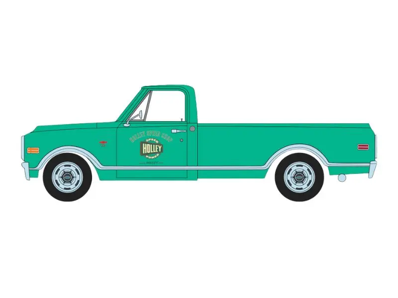 Pre-Order 1968 Chevrolet C10 - Holley Speed Shop (Running On Empty) Diecast 1:24 Scale Model - Greenlight 85091 1