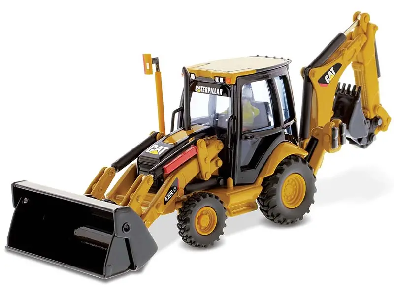 Cat Caterpillar 420E It Backhoe Loader (Core Classics Series) 1:50 Diecast Model - Diecast Masters 85143C 1