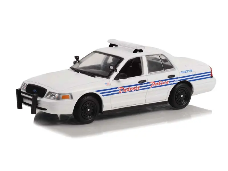 2008 Ford Crown Victoria Police Interceptor - Detroit Michigan Police (Hot Pursuit) Diecast 1:24 Model - Greenlight 85563 1