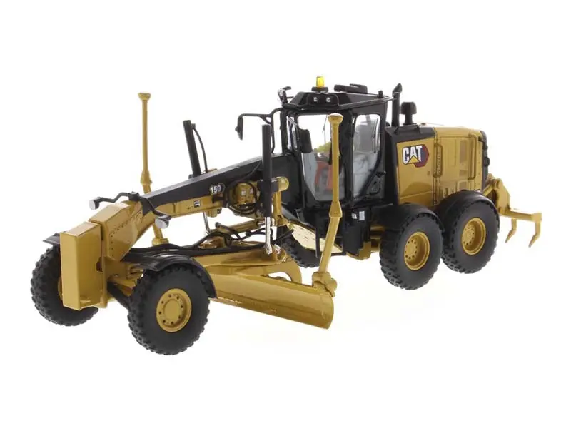 Cat Caterpillar 150 Motor Grader - (High Line Series) 1:50 Scale Model - Diecast Masters 85667 1