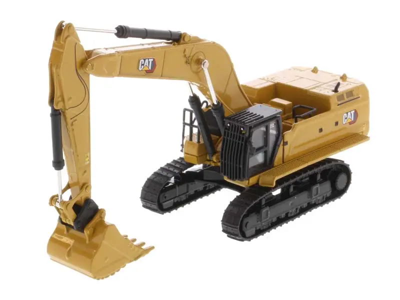 Cat Caterpillar 395 Next Generation Hydraulic Excavator Gp Version W/ Hammer And Shear (High Line Series) 1:87 Ho Scale Model - Diecast Masters 85688 1