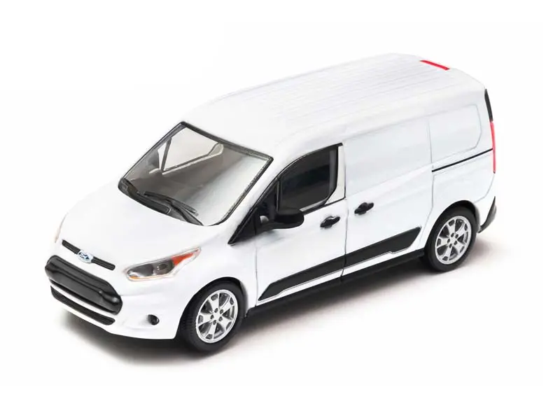 2014 Ford Transit Connect (V408) White Diecast 1:43 Scale Model - Greenlight 86044 1