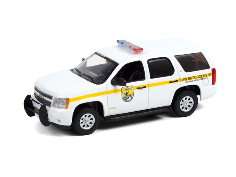 2012 Chevrolet Tahoe - U.S. Fish & Wildlife Service Law Enforcement Diecast 1:43 Scale Model - Greenlight 86190 1