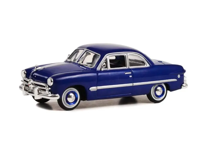 1949 Ford - Bayview Blue Metallic - The Cars That Made America Tv Series Diecast 1:43 Scale Model - Greenlight 86630 1